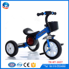 Tricycle enfant en acier inoxydable de haute qualité pour enfants avec pneu EVA / Air, tricycle enfant bon marché, bicyclette 3 roues, tricycle bébé